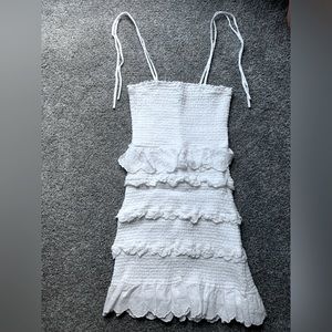 Body con, tiered mini dress